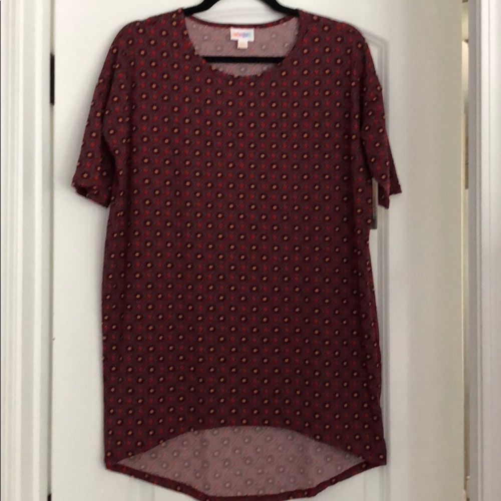 ⭐️LuLaRoe Irma tunic NWT size XXS